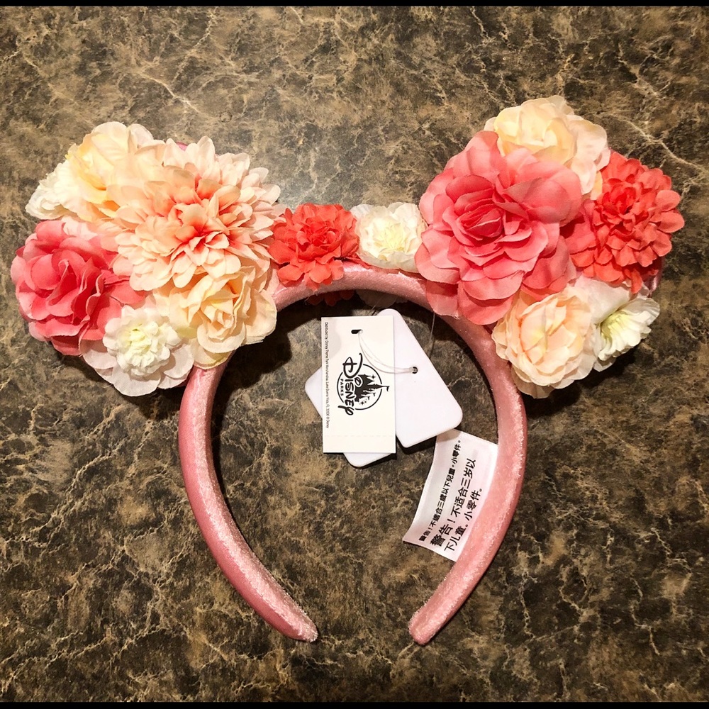 NWOT Floral Mickey Mouse Ears ❤️